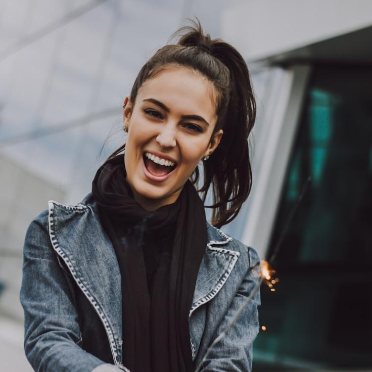 Maya Chen, Client Relations Director, discussing corporate gifting strategy with business clients